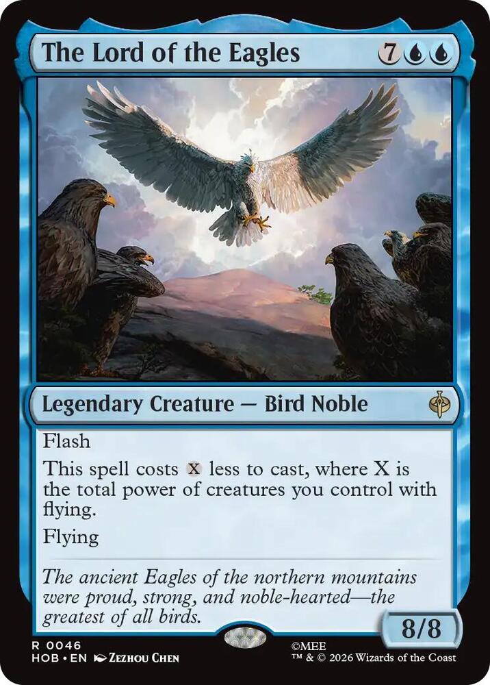 The Lord of the Eagles 46 (The Hobbit)  - Foil | Good Games Cannington