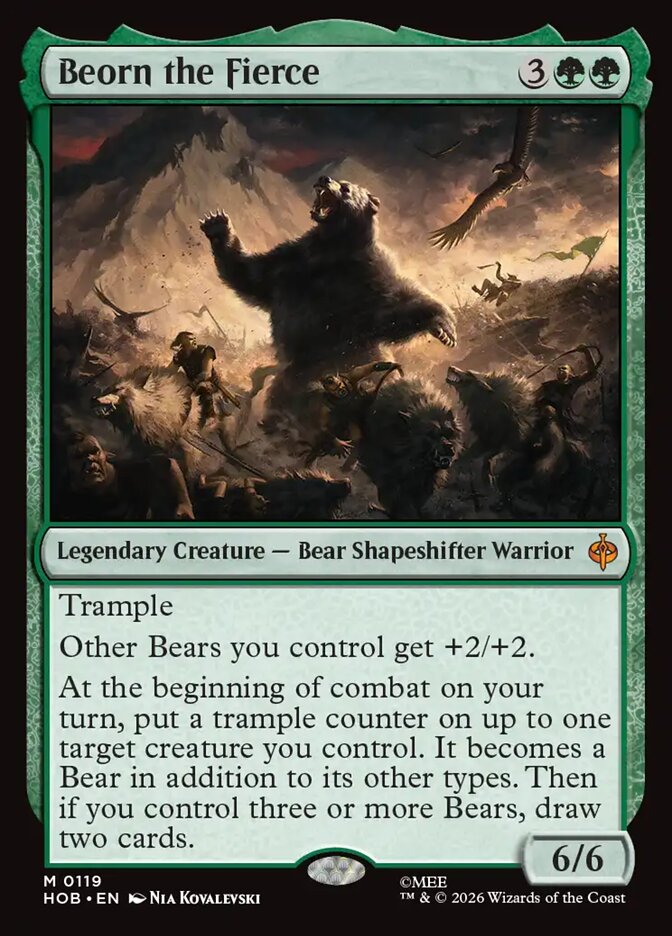 Beorn the Fierce 119 (The Hobbit)  | Good Games Cannington