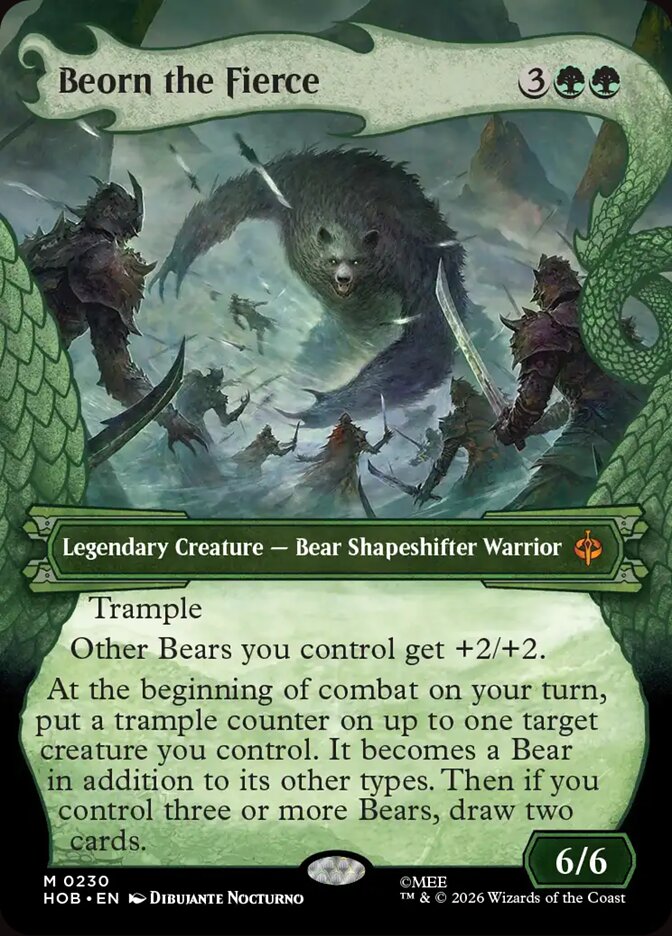 Beorn the Fierce 230 (The Hobbit)  - Showcase Foil | Good Games Cannington