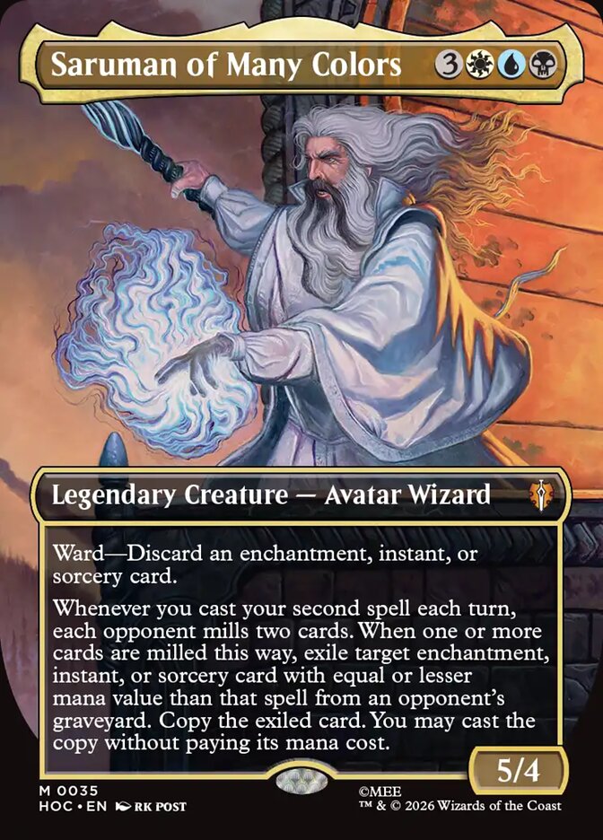 Saruman of Many Colors 35 (The Hobbit: Eternal-Legal)  - Borderless | Good Games Cannington