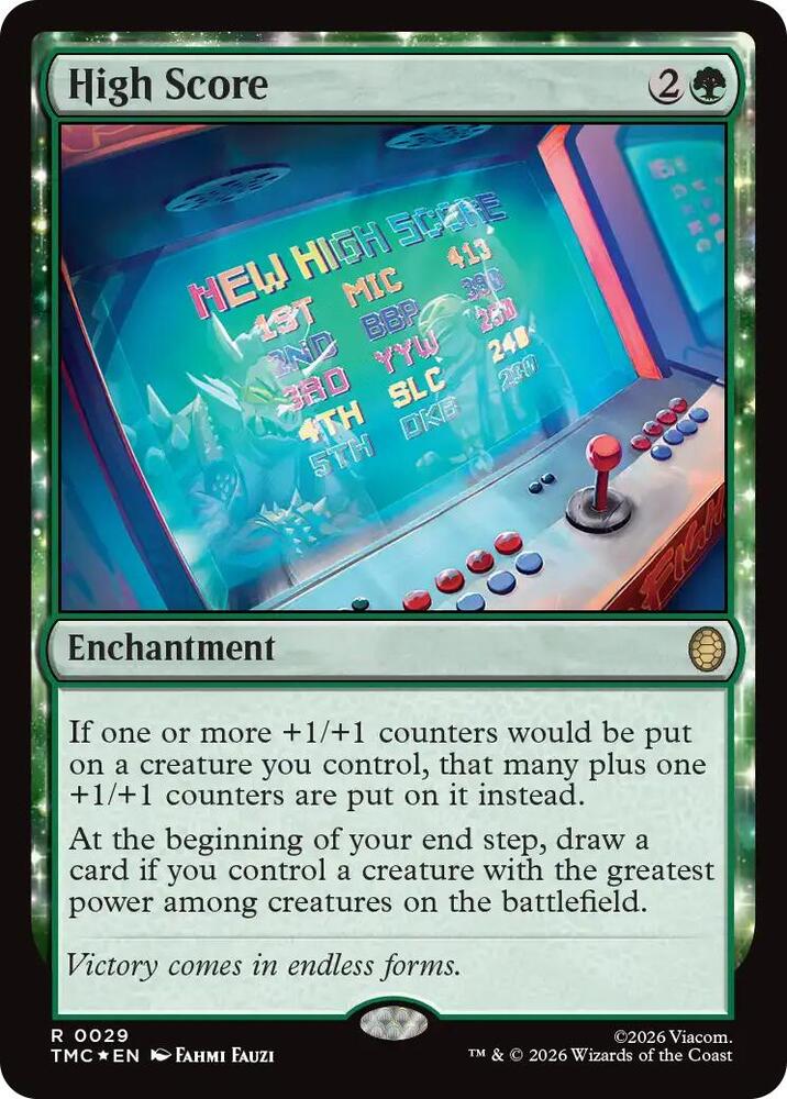 High Score Surge Foil 29 (Commander: Teenage Mutant Ninja Turtles)  - Foil | Good Games Cannington