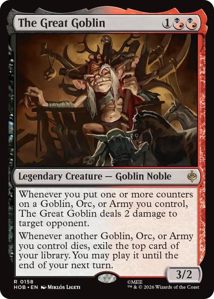 The Great Goblin 158 (The Hobbit)  | Good Games Cannington