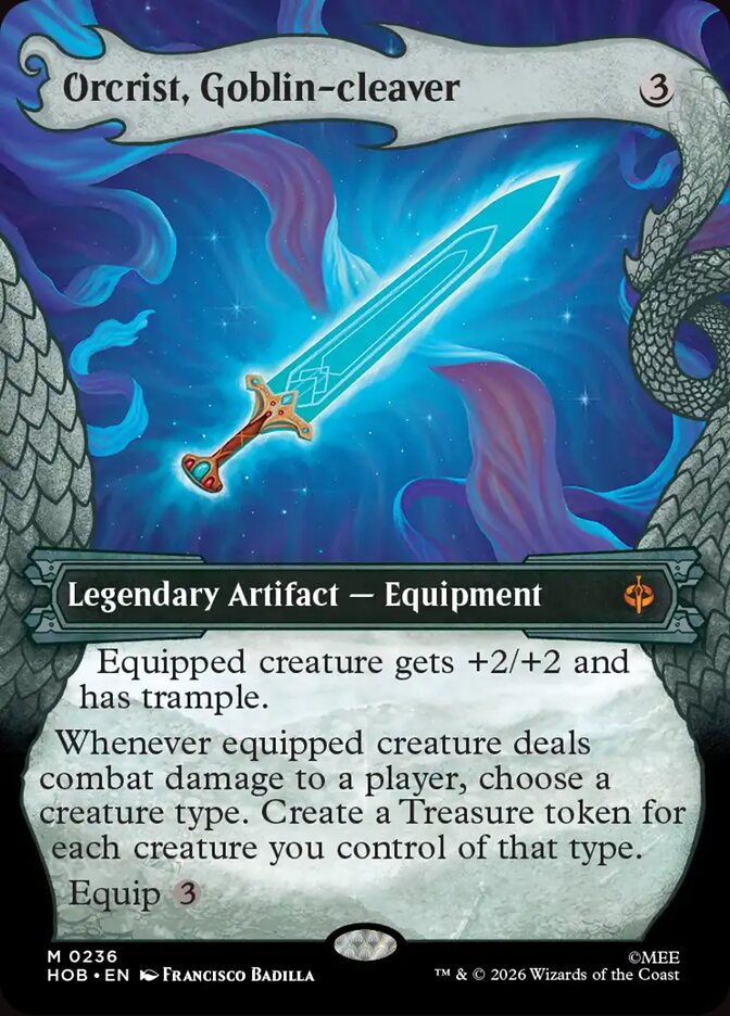 Orcrist, Goblin-cleaver 236 (The Hobbit)  - Showcase Foil | Good Games Cannington