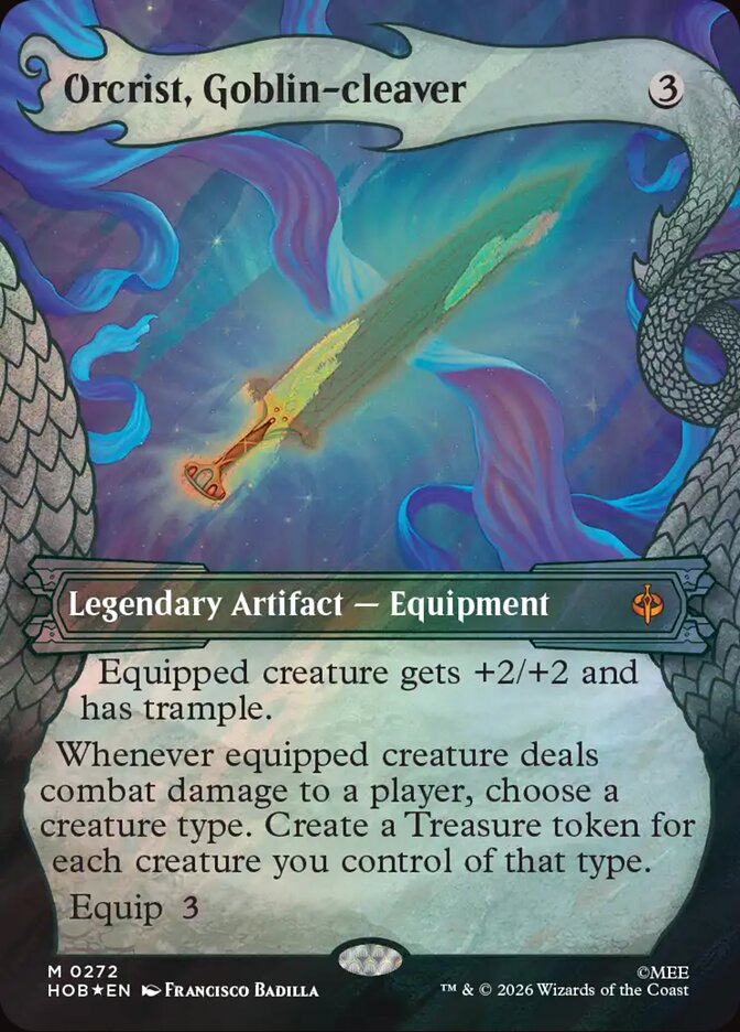 Orcrist, Goblin-cleaver 272 (The Hobbit)  - Showcase Surge Foil | Good Games Cannington