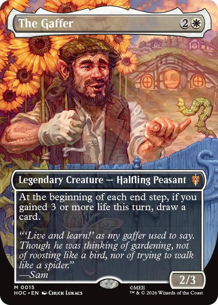 The Gaffer 15 (The Hobbit: Eternal-Legal)  - Borderless Foil | Good Games Cannington