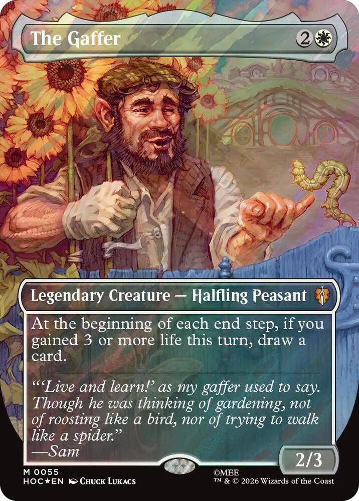 The Gaffer 55 (The Hobbit: Eternal-Legal)  - Borderless Surge Foil | Good Games Cannington
