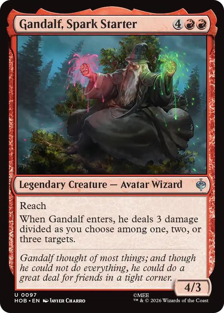 Gandalf, Spark Starter 97 (The Hobbit)  | Good Games Cannington