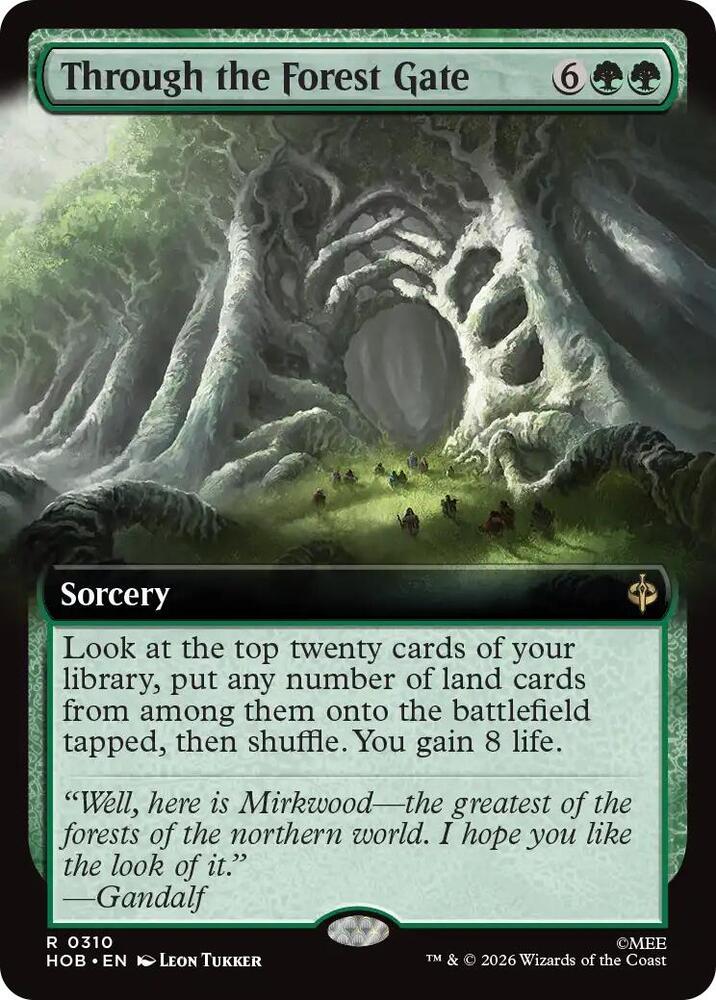 Through the Forest Gate 310 (The Hobbit)  - Extended Art | Good Games Cannington