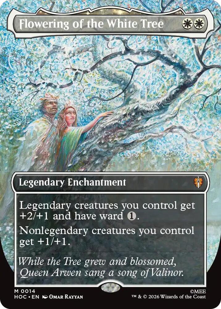 Flowering of the White Tree 14 (The Hobbit: Eternal-Legal)  - Borderless | Good Games Cannington