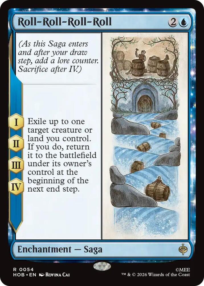 Roll-Roll-Roll-Roll 54 (The Hobbit)  - Foil | Good Games Cannington
