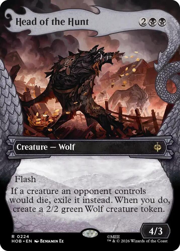 Head of the Hunt 224 (The Hobbit)  - Showcase Foil | Good Games Cannington