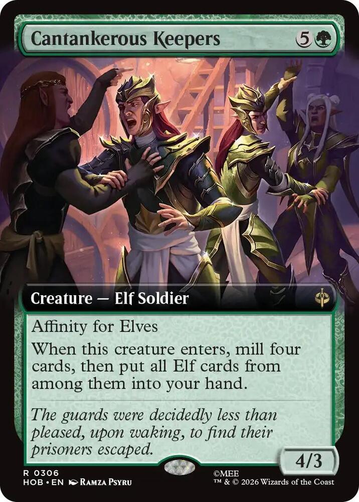Cantankerous Keepers 306 (The Hobbit)  - Extended Art | Good Games Cannington