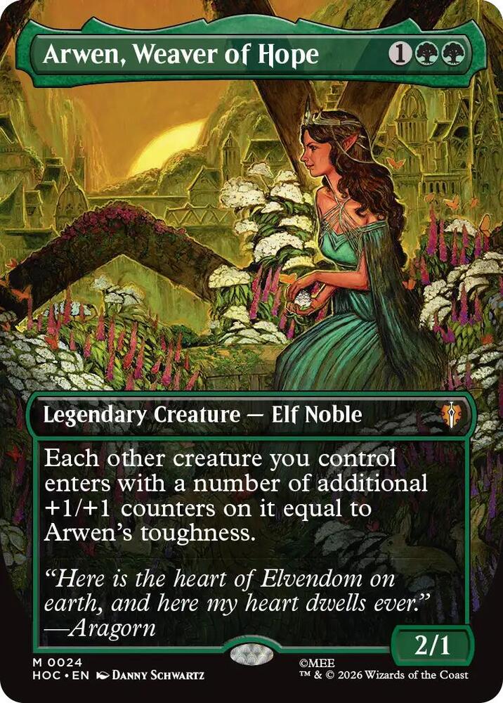 Arwen, Weaver of Hope 24 (The Hobbit: Eternal-Legal)  - Borderless | Good Games Cannington