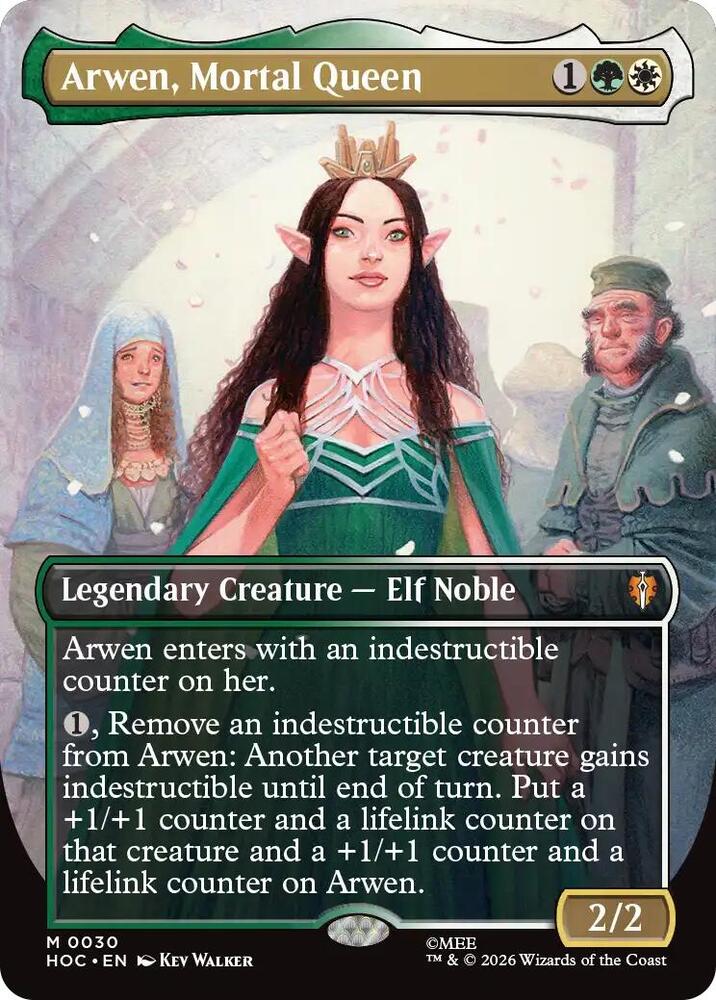 Arwen, Mortal Queen 30 (The Hobbit: Eternal-Legal)  - Borderless | Good Games Cannington