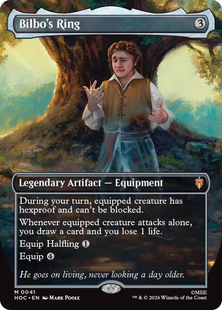 Bilbos Ring 41 (The Hobbit: Eternal-Legal)  - Borderless | Good Games Cannington