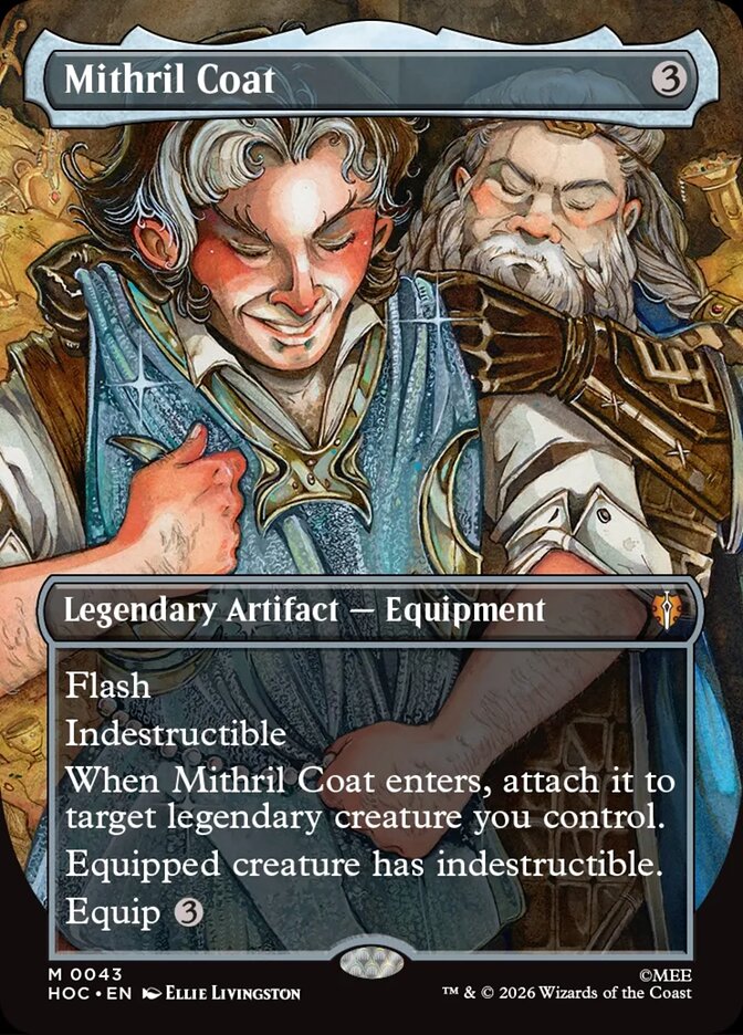 Mithril Coat 43 (The Hobbit: Eternal-Legal)  - Borderless Foil | Good Games Cannington