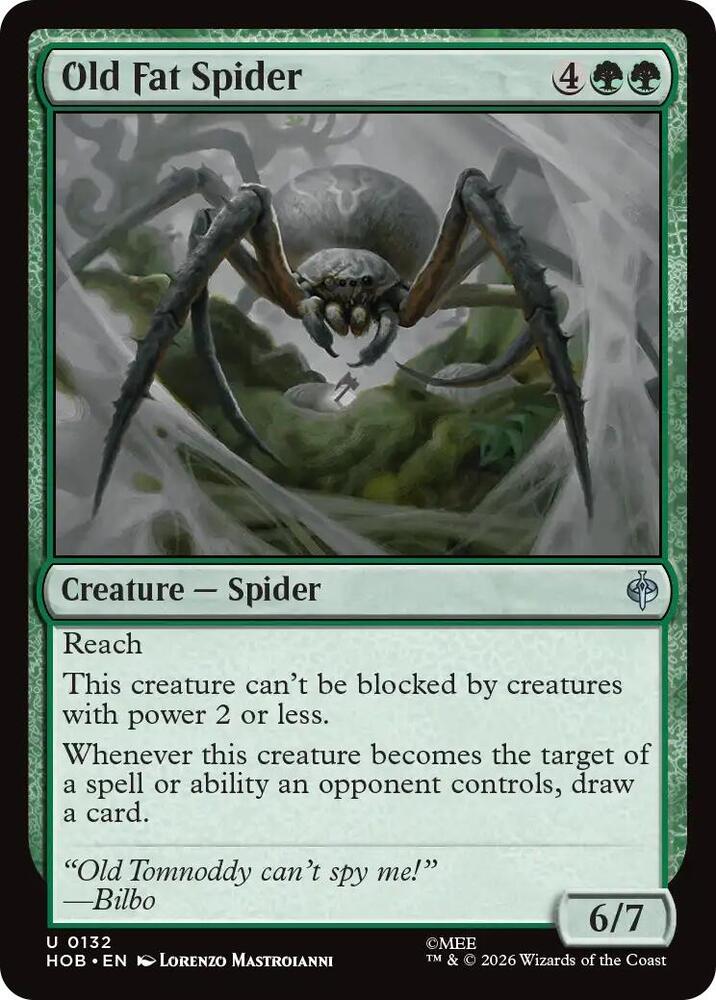 Old Fat Spider 132 (The Hobbit)  | Good Games Cannington