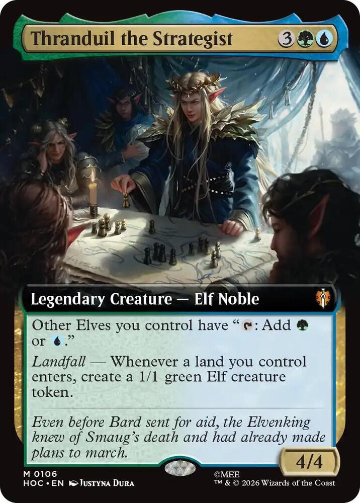 Thranduil the Strategist 106 (The Hobbit: Eternal-Legal)  - Extended Art | Good Games Cannington