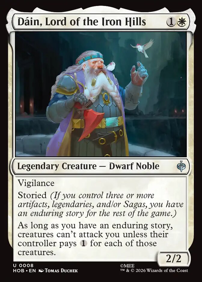 Dáin, Lord of the Iron Hills 8 (The Hobbit)  - Foil | Good Games Cannington
