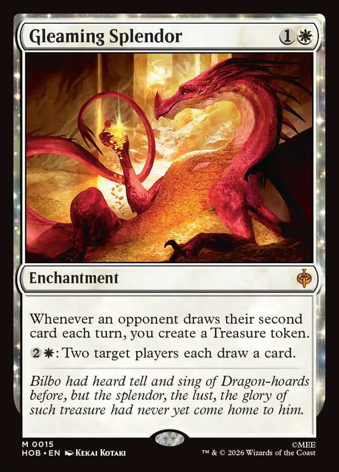 Gleaming Splendor 15 (The Hobbit)  - Foil | Good Games Cannington