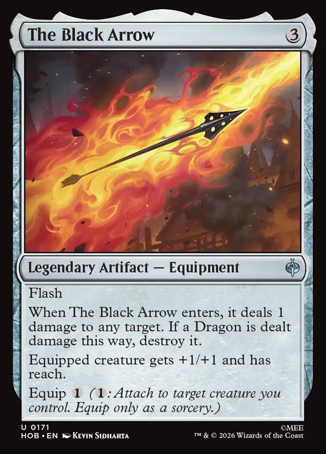 The Black Arrow 171 (The Hobbit)  - Foil | Good Games Cannington