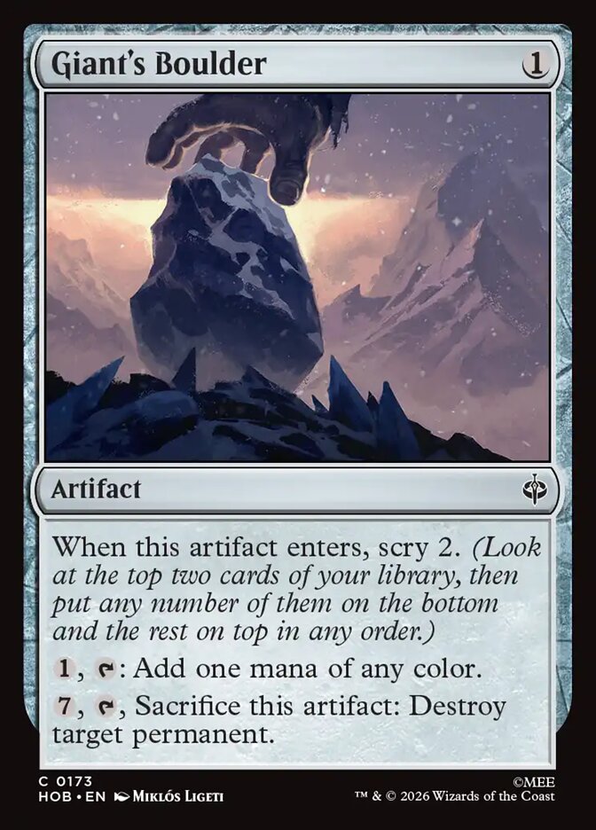 Giant's Boulder 173 (The Hobbit)  | Good Games Cannington