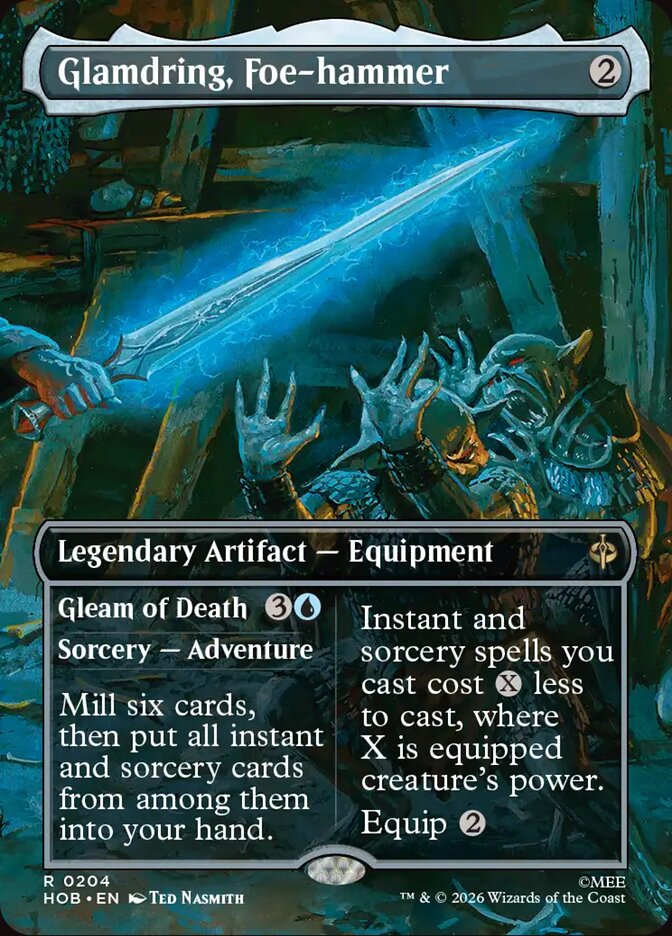 Glamdring, Foe-hammer // Gleam of Death 204 (The Hobbit)  | Good Games Cannington