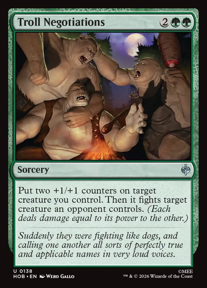 Troll Negotiations 138 (The Hobbit)  - Foil | Good Games Cannington