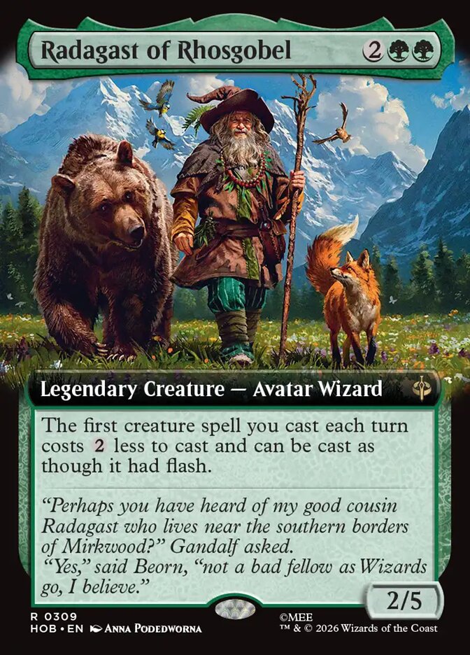 Radagast of Rhosgobel 309 (The Hobbit)  - Extended Art | Good Games Cannington