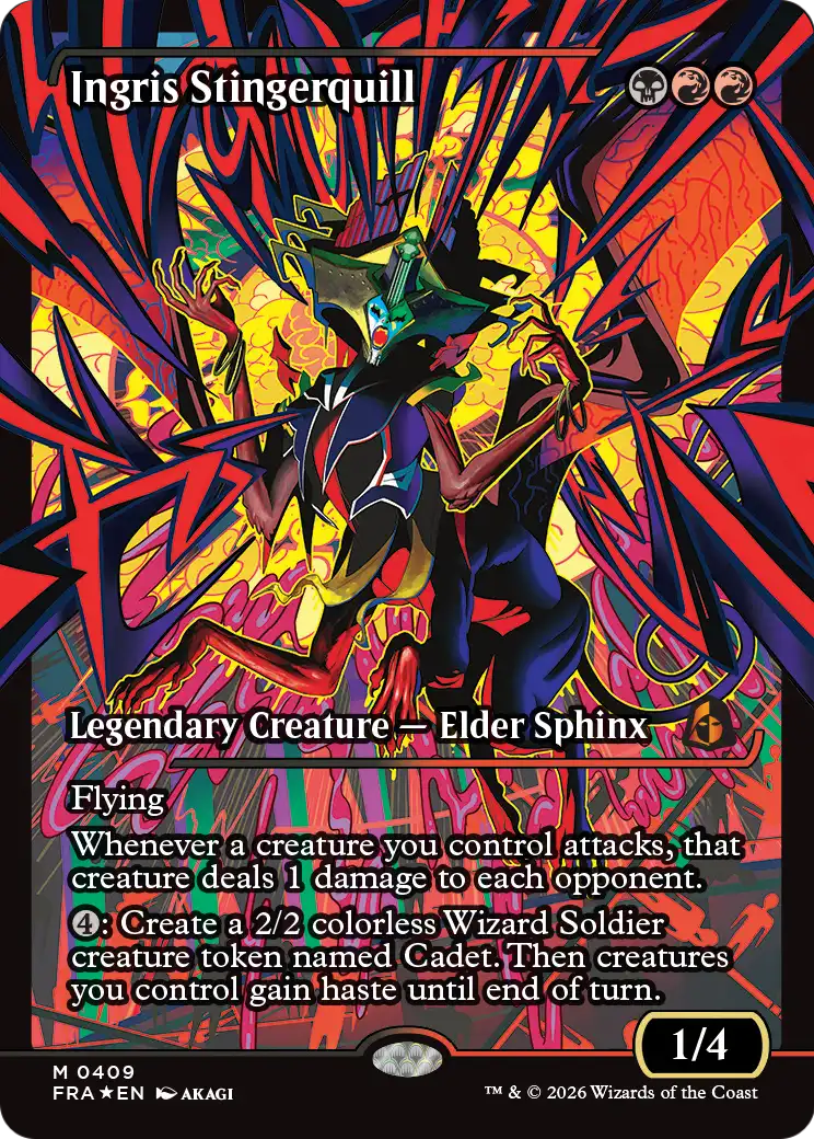 Ingris Stingerquill 409 (Reality Fracture)  - Showcase Foil | Good Games Cannington