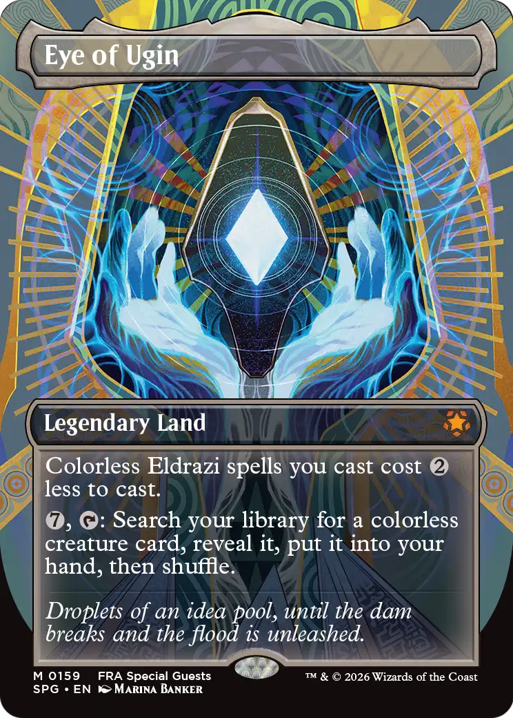 Eye of Ugin 159 (Special Guests)  - Borderless Foil | Good Games Cannington