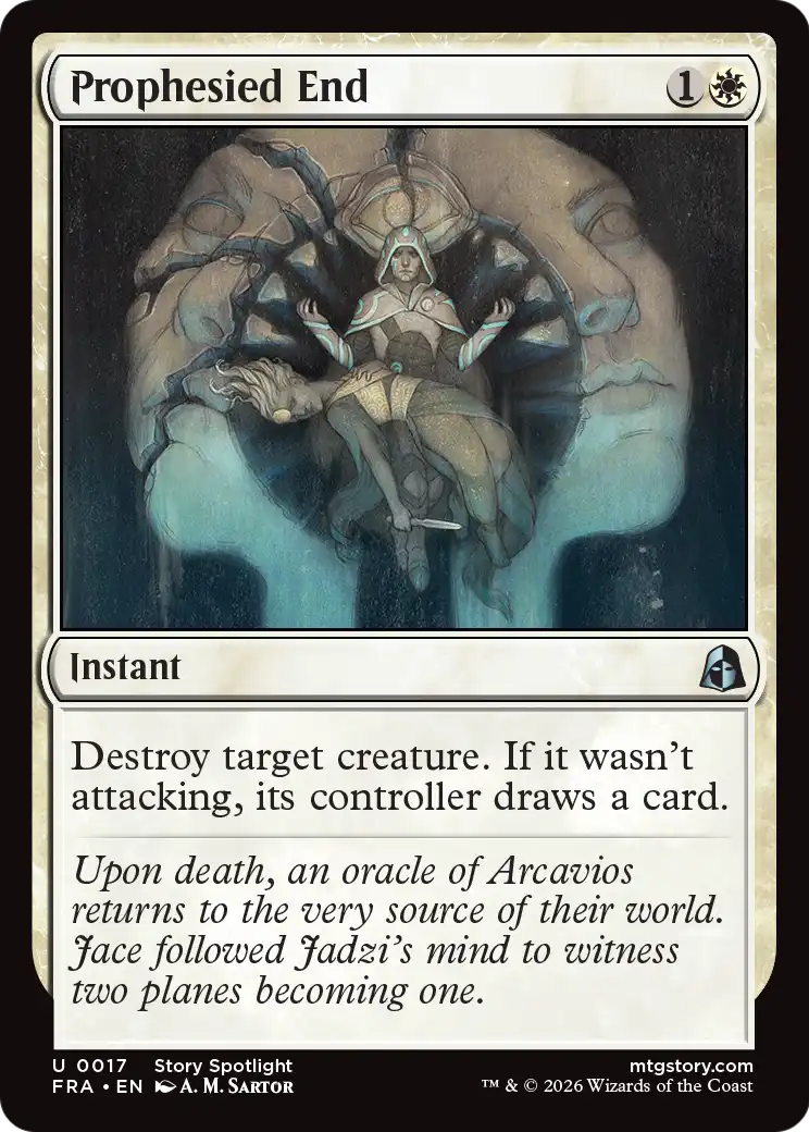 Prophesied End 17 (Reality Fracture)  - Foil | Good Games Cannington