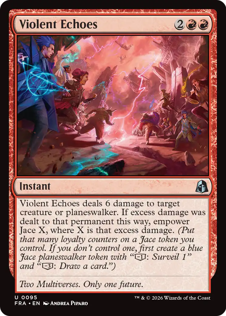 Violent Echoes 95 (Reality Fracture)  - Foil | Good Games Cannington