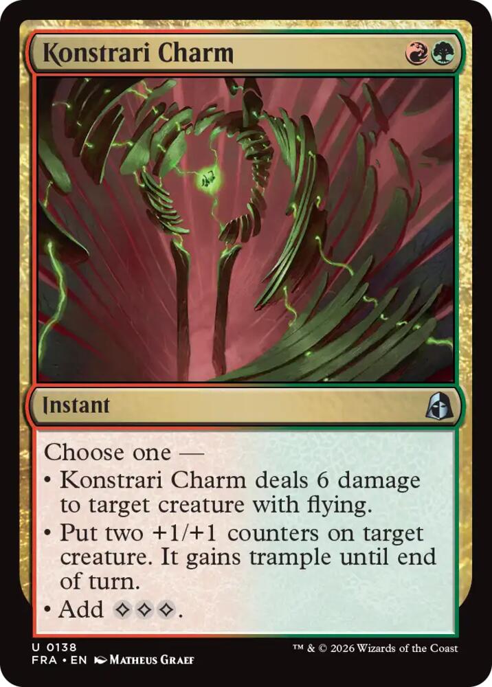 Konstrari Charm 138 (Reality Fracture)  | Good Games Cannington