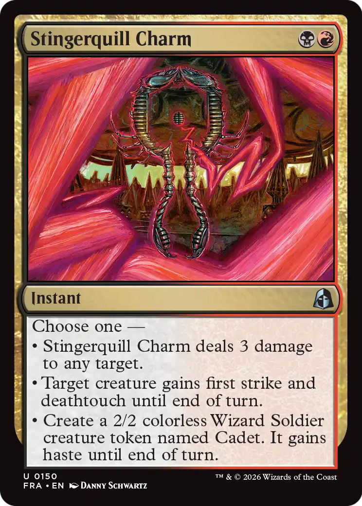 Stingerquill Charm 150 (Reality Fracture)  - Foil | Good Games Cannington