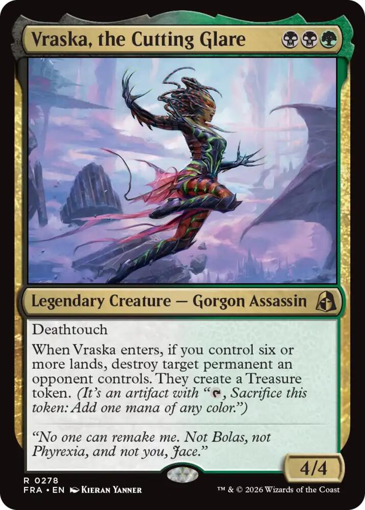 Vraska, the Cutting Glare 278 (Reality Fracture)  | Good Games Cannington