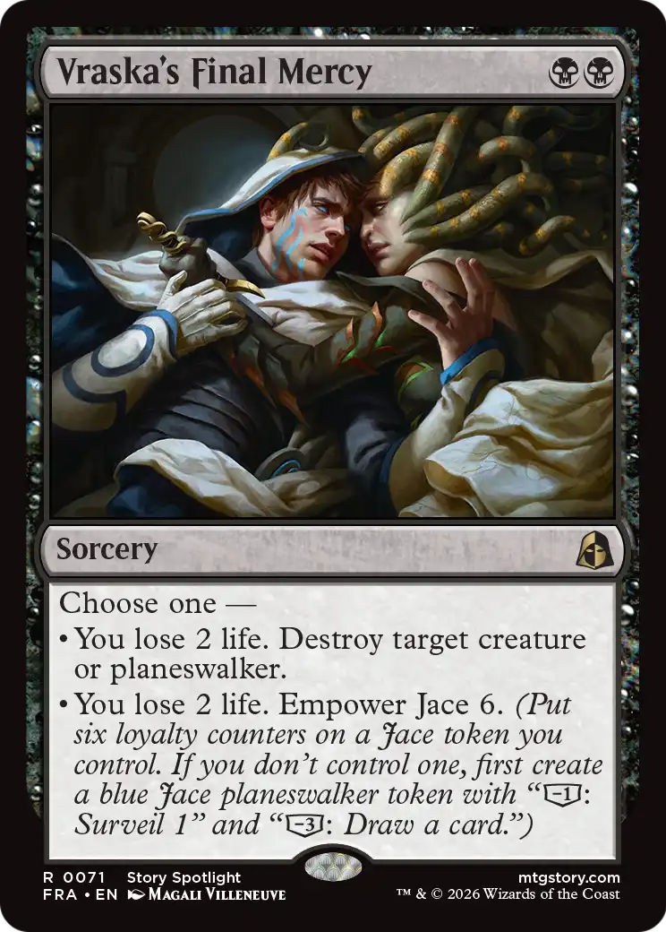 Vraska's Final Mercy 71 (Reality Fracture)  - Foil | Good Games Cannington