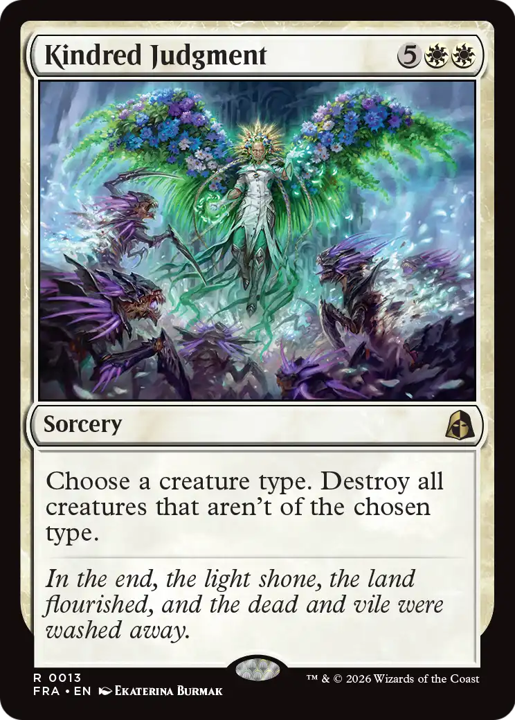 Kindred Judgment 13 (Reality Fracture)  - Foil | Good Games Cannington