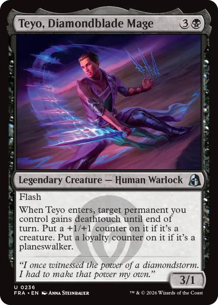 Teyo Diamondblade Mage 236 (Reality Fracture)  | Good Games Cannington