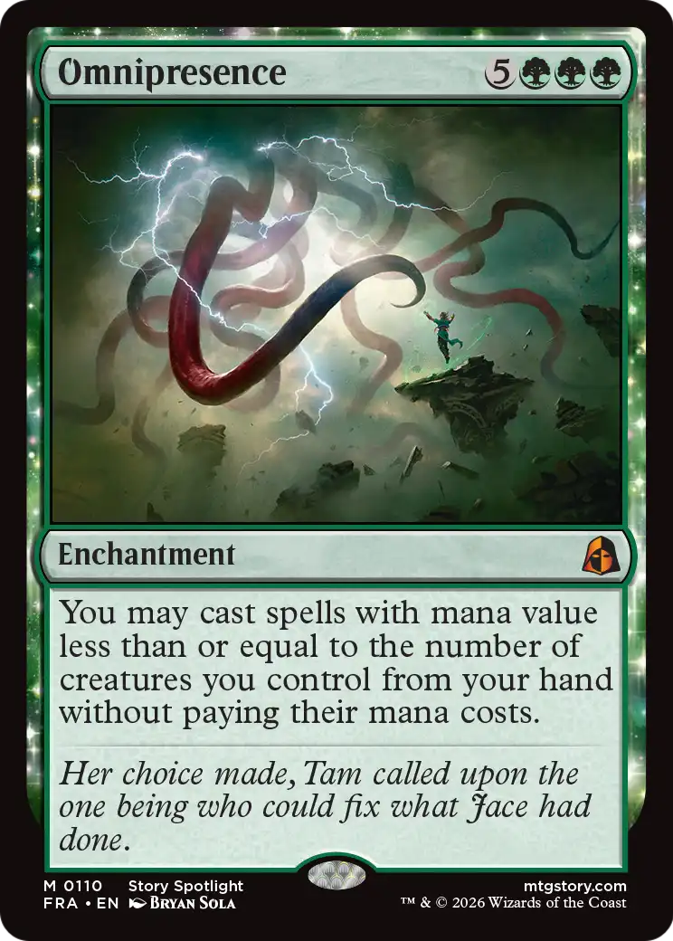 Omnipresence 110 (Reality Fracture)  - Foil | Good Games Cannington