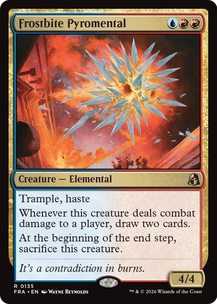 Frostbite Pyromental 135 (Reality Fracture)  - Foil | Good Games Cannington