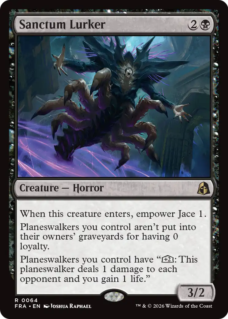 Sanctum Lurker 64 (Reality Fracture)  - Foil | Good Games Cannington