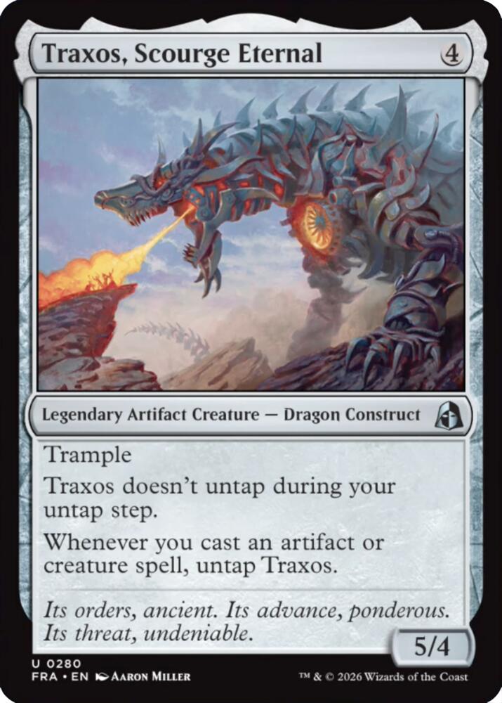 Traxos, Scourge Eternal 280 (Reality Fracture)  | Good Games Cannington