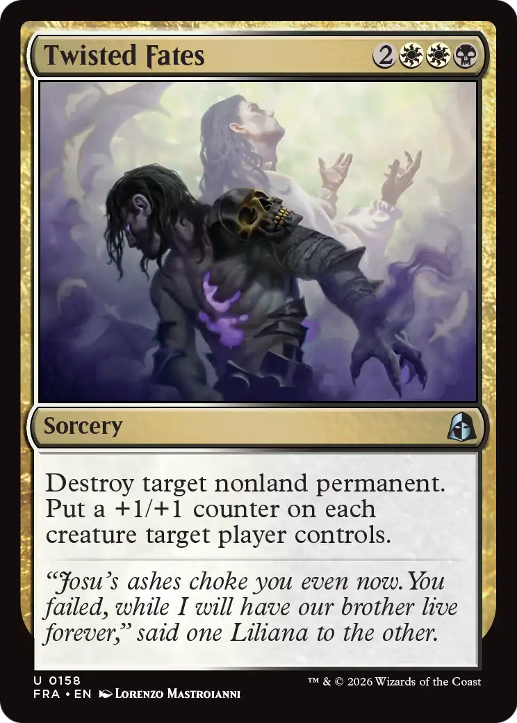 Twisted Fates 158 (Reality Fracture)  - Foil | Good Games Cannington