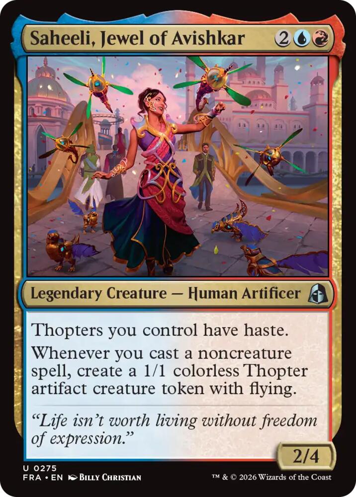 Saheeli, Jewel of Avishkar 275 (Reality Fracture)  | Good Games Cannington