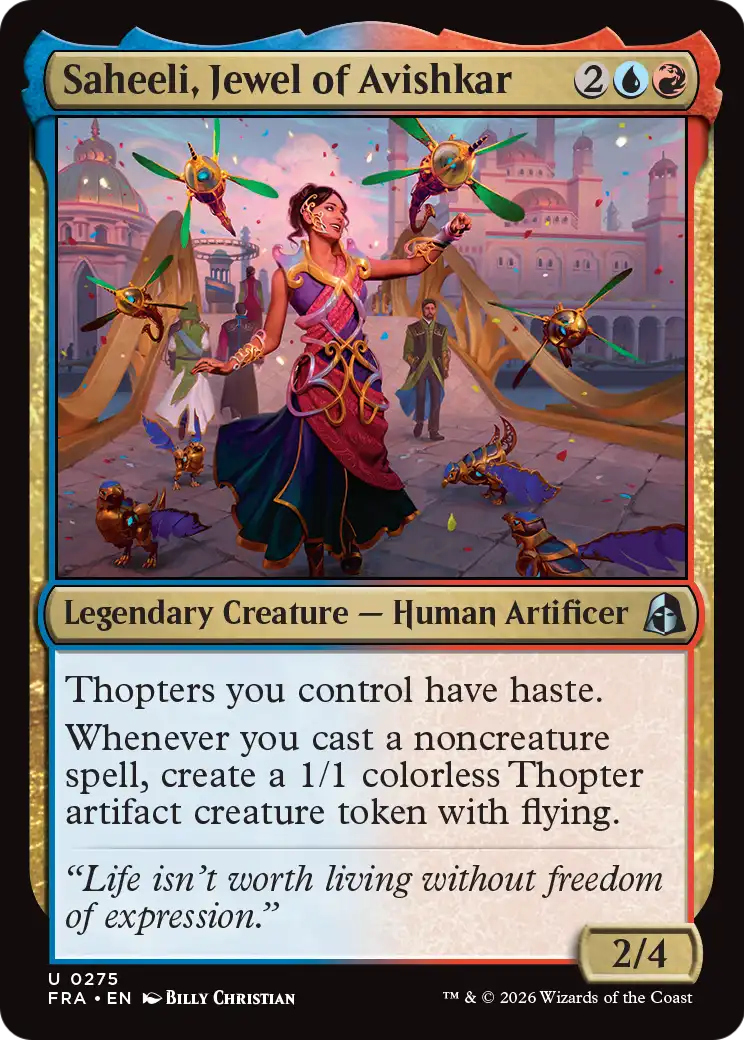 Saheeli, Jewel of Avishkar 275 (Reality Fracture)  - Foil | Good Games Cannington
