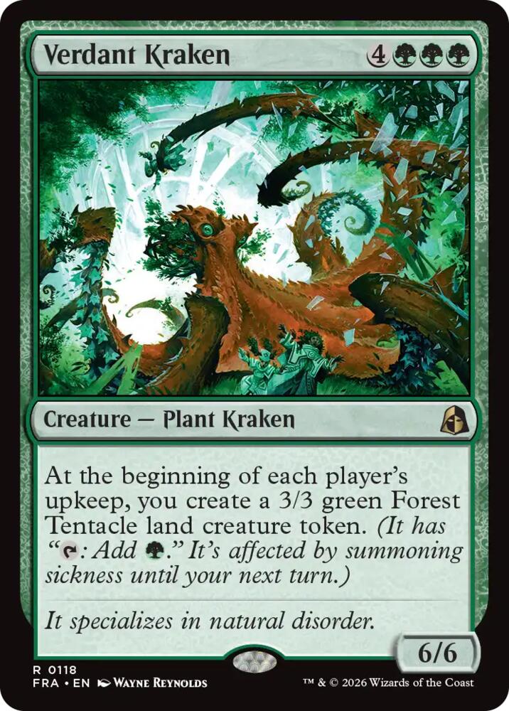Verdant Kraken 118 (Reality Fracture)  | Good Games Cannington