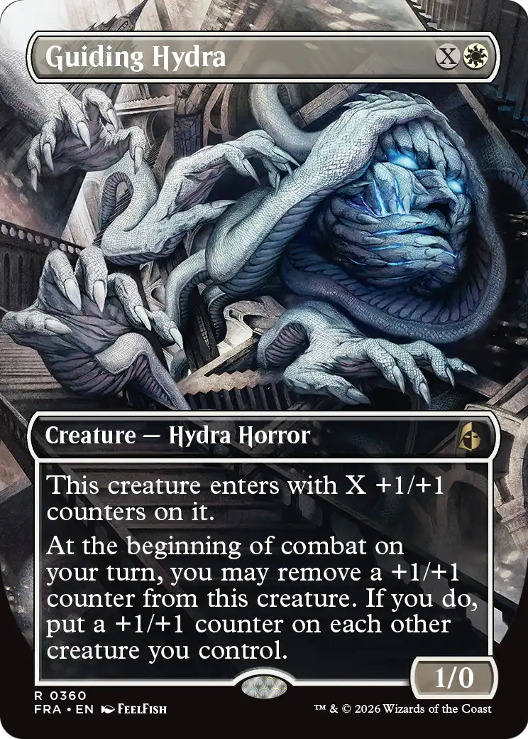 Guiding Hydra 360 (Reality Fracture)  - Borderless Foil | Good Games Cannington