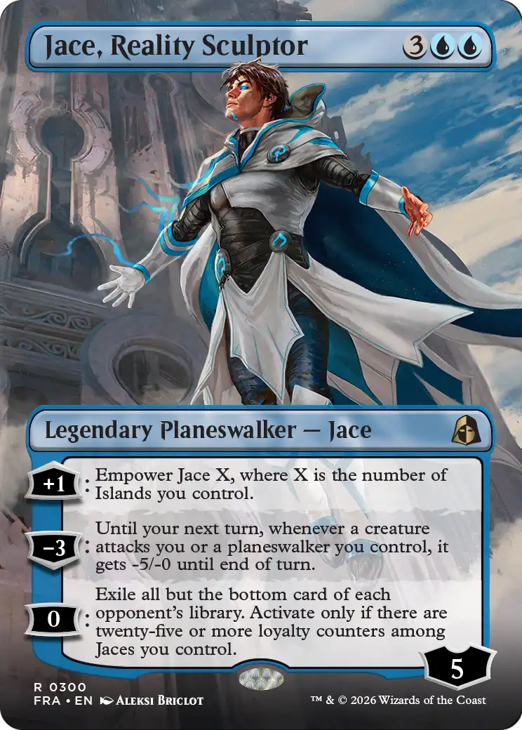 Jace, Reality Sculptor 300 (Reality Fracture)  - Borderless | Good Games Cannington