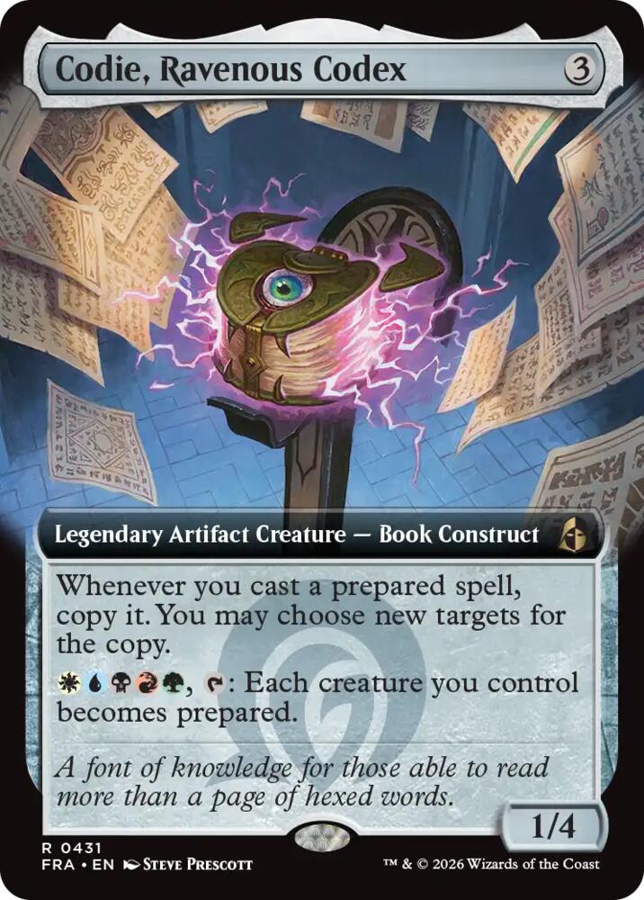 Codie, Ravenous Codex 431 (Reality Fracture)  - Extended Art | Good Games Cannington